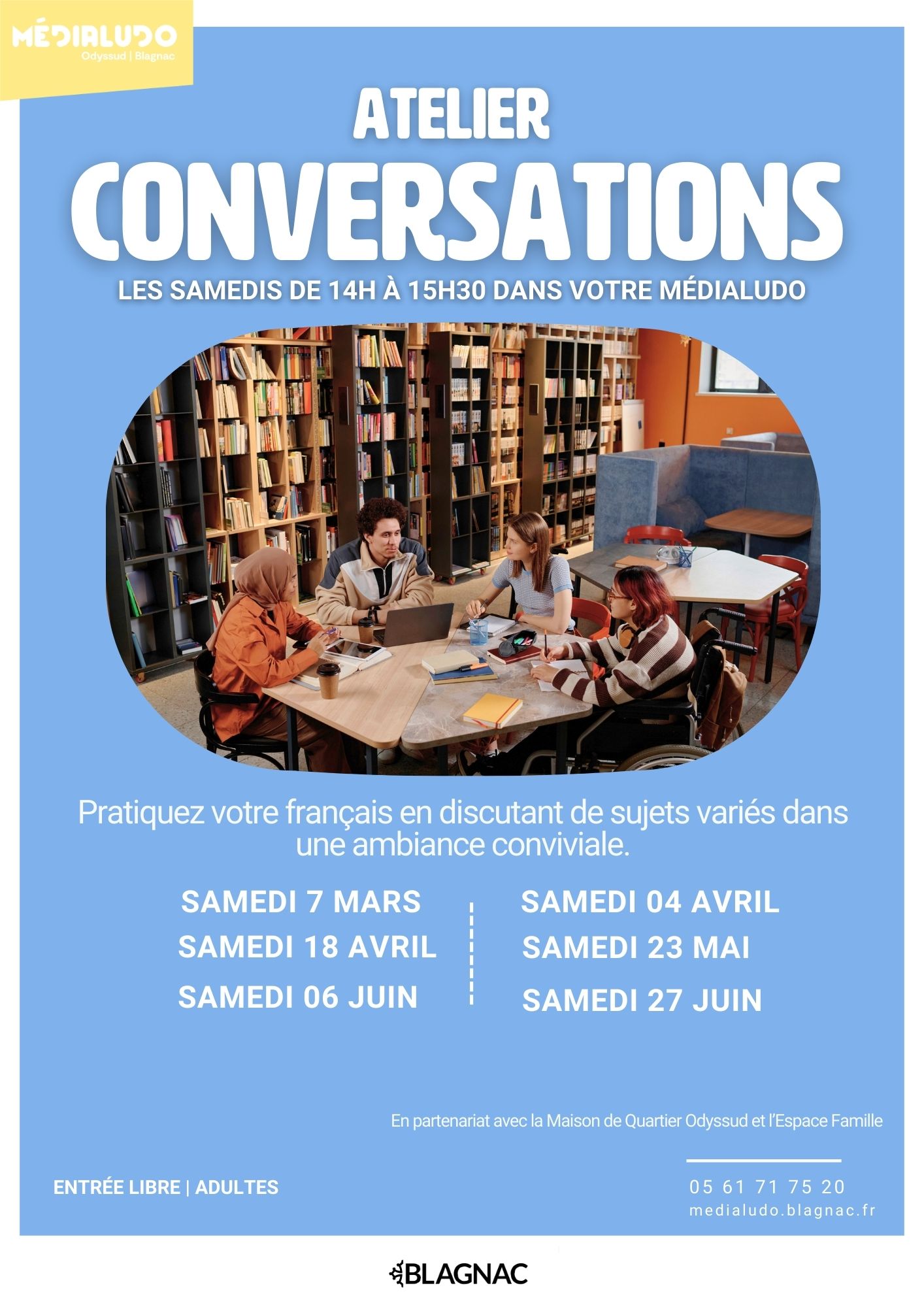 Visuel Atelier de conversation